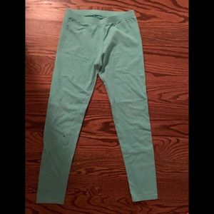 I am selling cat and jack blue sparkly leggings